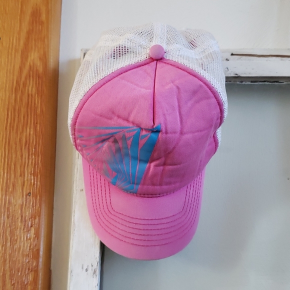 Volcom Pink Trucker Hat - Picture 2 of 5